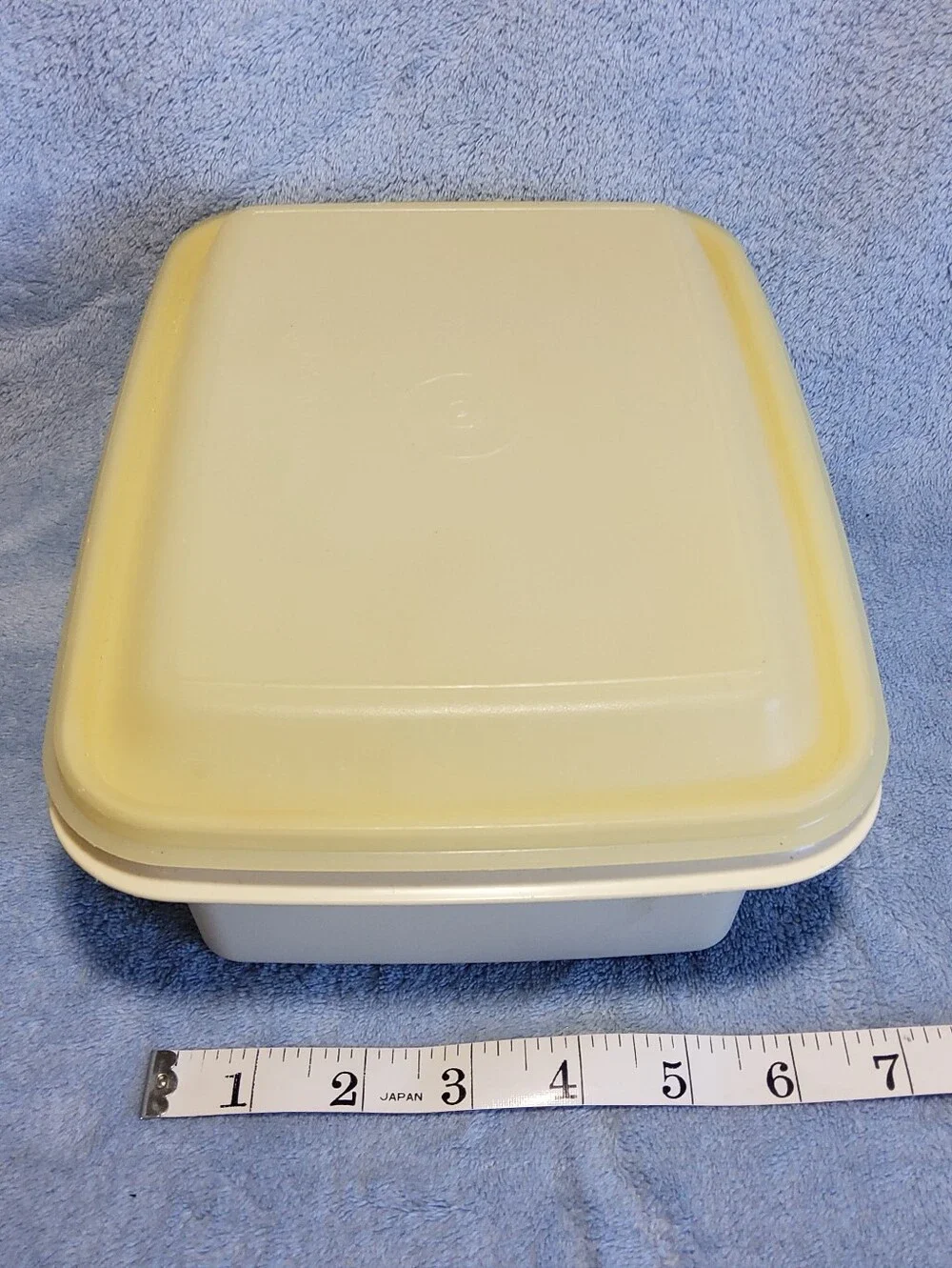 Vintage Tupperware #1254 Freeze N Save Ice Cream Keeper Storage Container W/ Lid